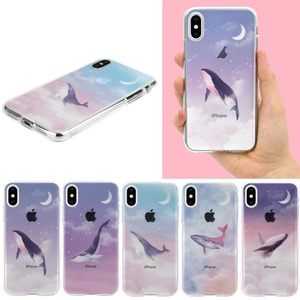 달빛 고래 투명 젤리 케이스-아이폰 14 시리즈/ 아이폰 15 시리즈 / 기종선택